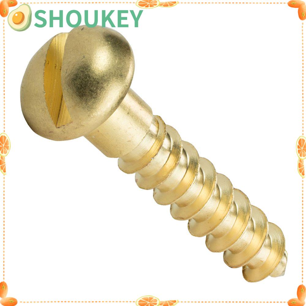 Ốc Vít Bằng Đồng Thau Cứng Chuyên Dụng Cho Chế Biến Gỗ SHOUKEY