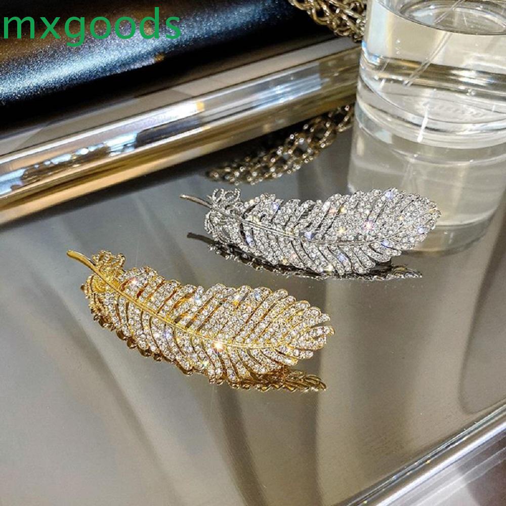 Kẹp Tóc Cỡ Lớn Phối Lông Vũ Thời Trang Thanh Lịch Cho Nữ|Kẹp TóC KiểU DáNg Đơn GiảN ThờI Trang Cho Nữ