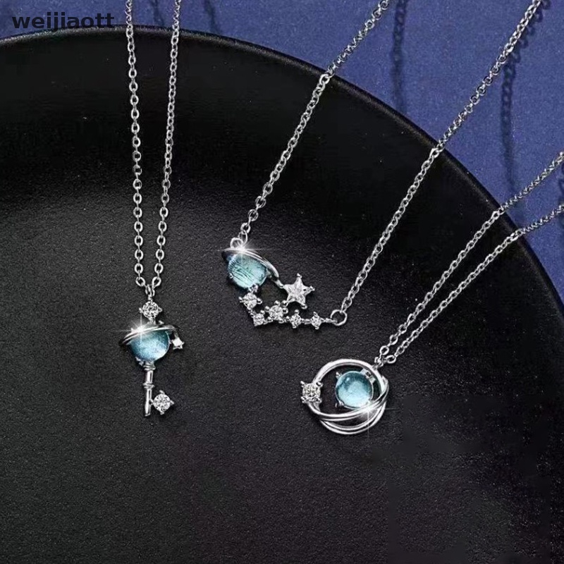 Weijiaott Vòng cổ Mặt Hình Chìa Khóa Ngôi Sao / Bạn Thân Hàn Quốc Làm Quà Tặng Sinh Nhật Cho Bạn Nữ