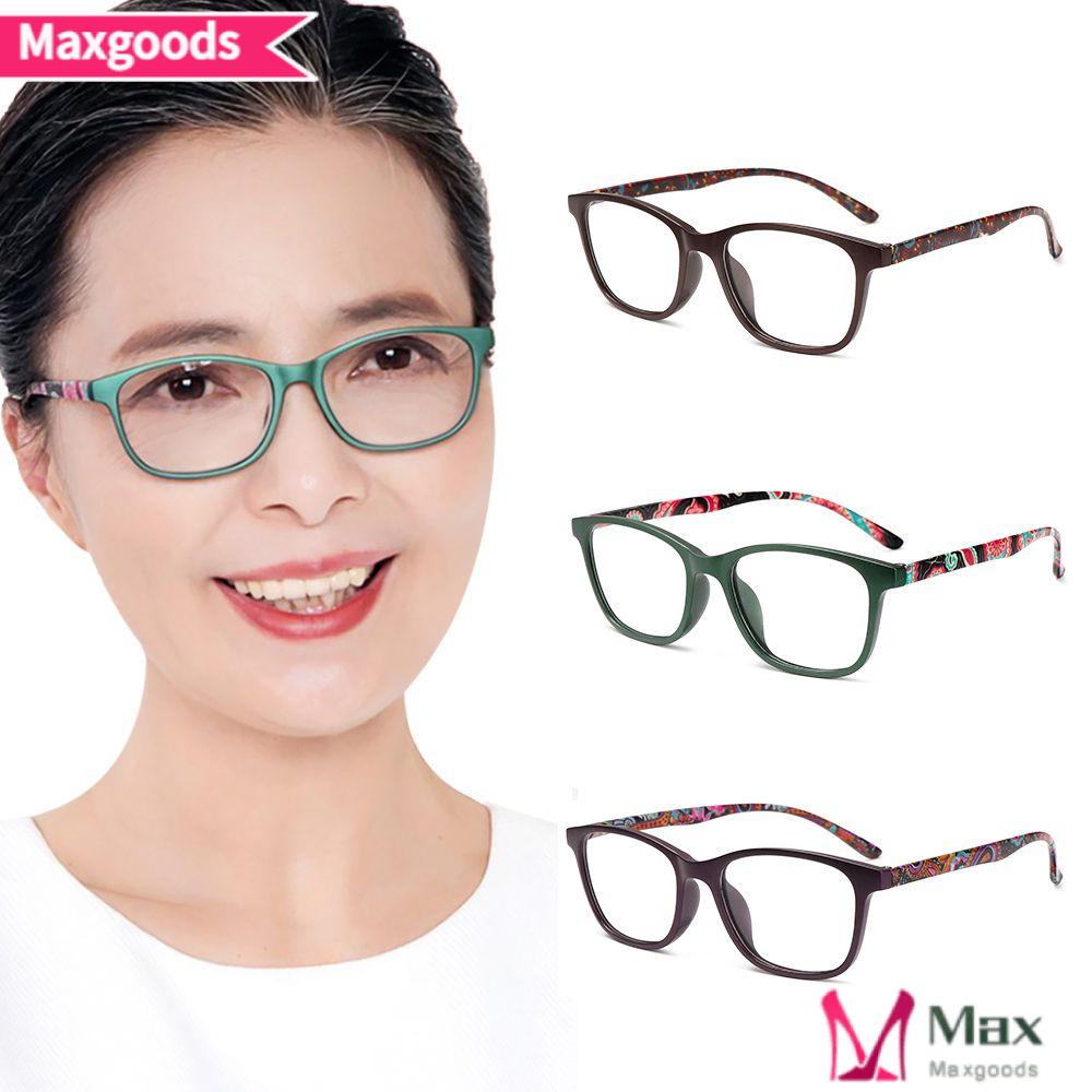 MAXG Mắt Kính Chống Ánh Sáng Xanh Phong Cách Retro Dành Cho Nữ