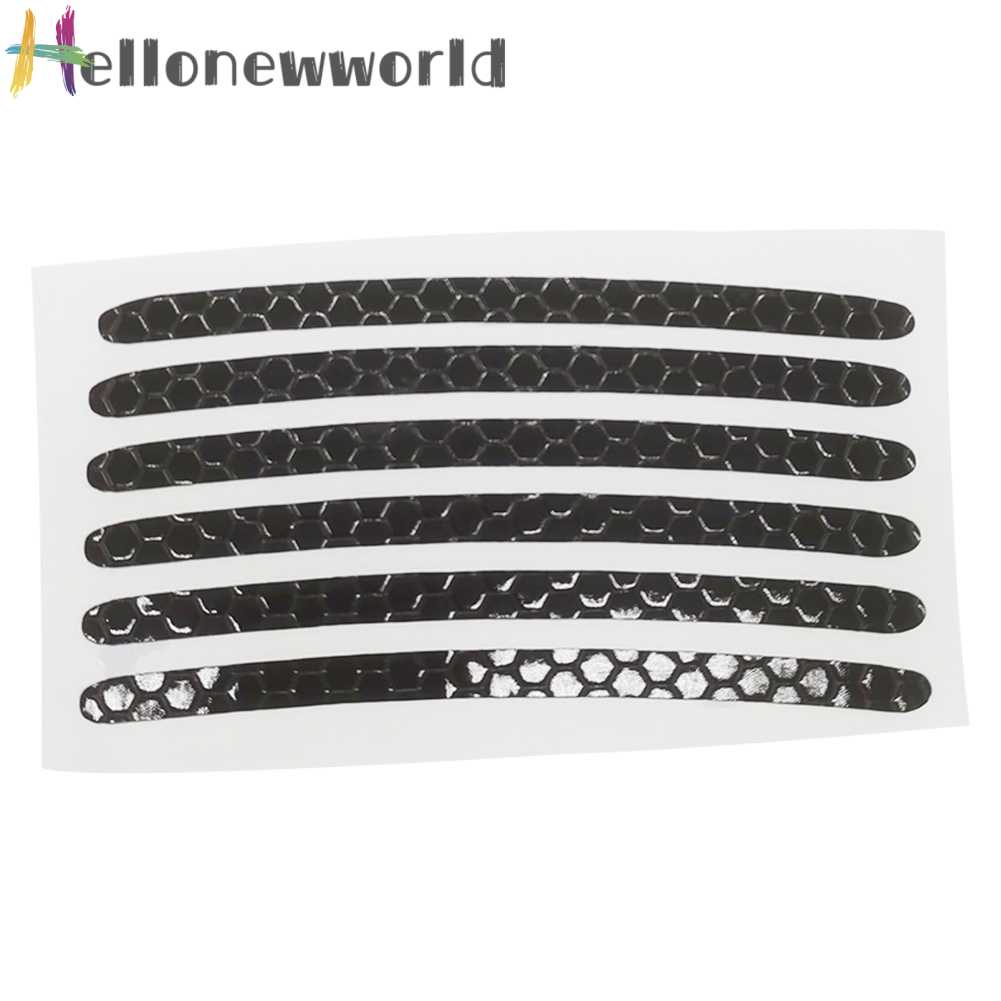 Bộ 24 Miếng Dán Phản Quang Cảnh Báo Cho Bánh Xe Đạp Xe Mô Tô