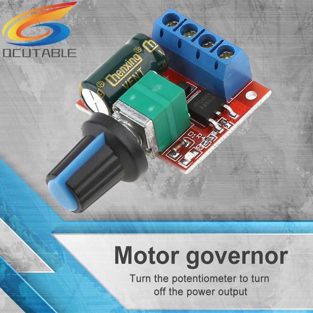 Cầu Chì Điều Khiển Tốc Độ Động Cơ PWM 5A 90W