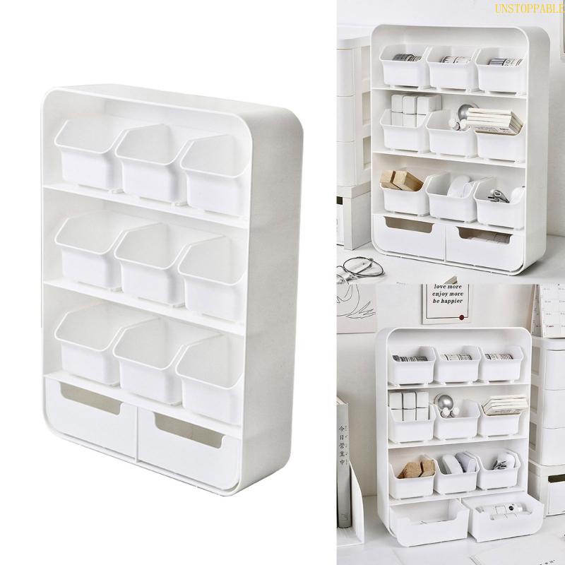 Hộp Đựng Mỹ Phẩm / Trang Sức 4 Tầng Dạng Ngăn Kéo