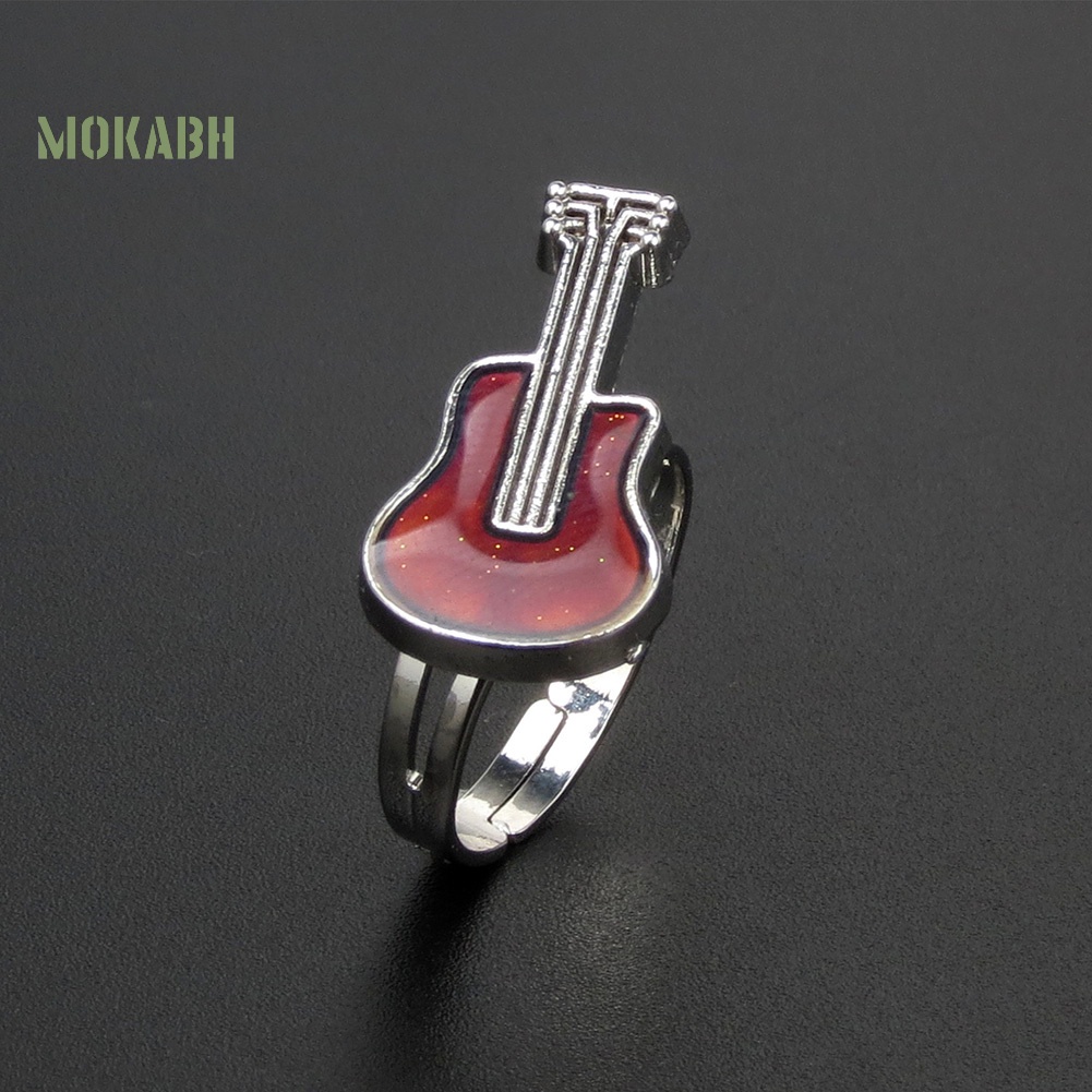 Nhẫn Hở Thay Đổi Màu Sắc Theo Nhiệt Độ Sáng Tạo Cho Nữ