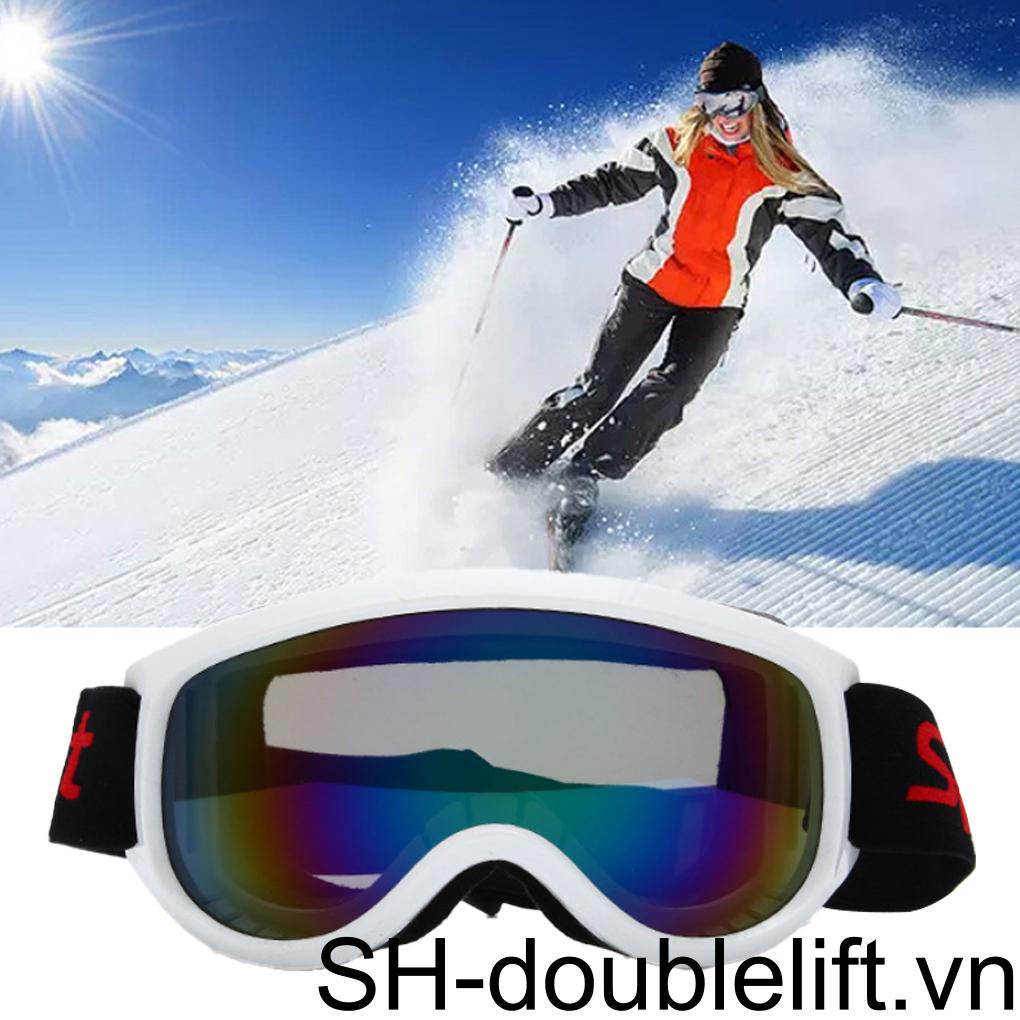 Kính Bảo Vệ Mắt Khi Trượt Tuyết Chống Gió Phong Cách Đơn Giản Dành Cho Trẻ Em