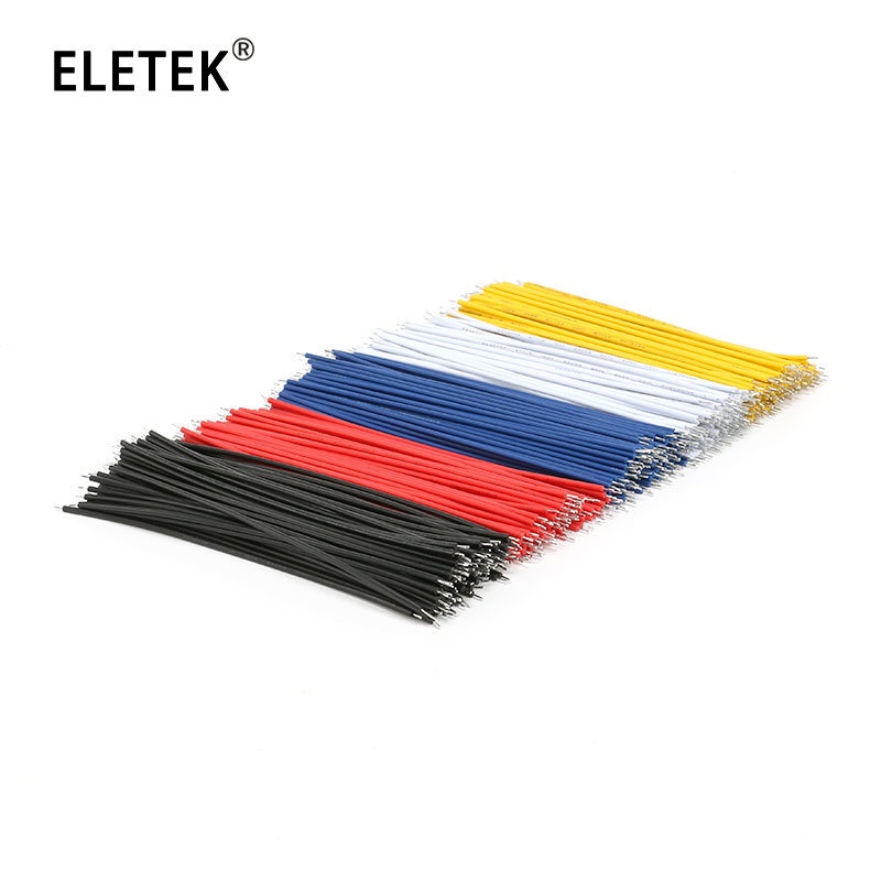 Set 50 / 100 Dây Cáp Nối Hàn Mạ Thiếc UL1007-22AWG 6cm 10cm
