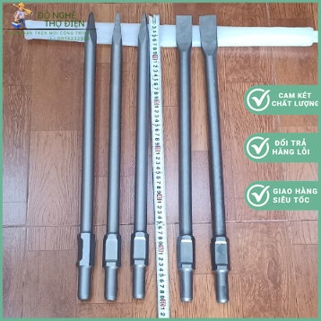 MŨI ĐỤC BÊ TÔNG Φ30MM DÀI 60CM CHUÔI LỤC GIÁC DÙNG CHO LOẠI MÁY ĐỤC 1 CHỨC NĂNG CHUYÊN ĐỤC ( MÁY 16 KG )