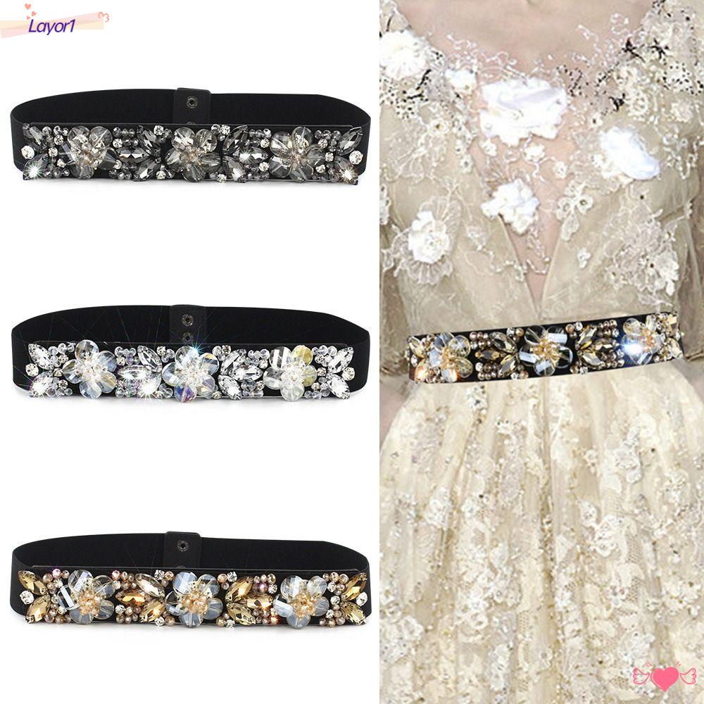 Dây Thắt Lưng Mảnh Vừa Vặn Thiết Kế Sang Trọng LAYOR1 Cho Cô Dâu Trong Tiệc Cưới