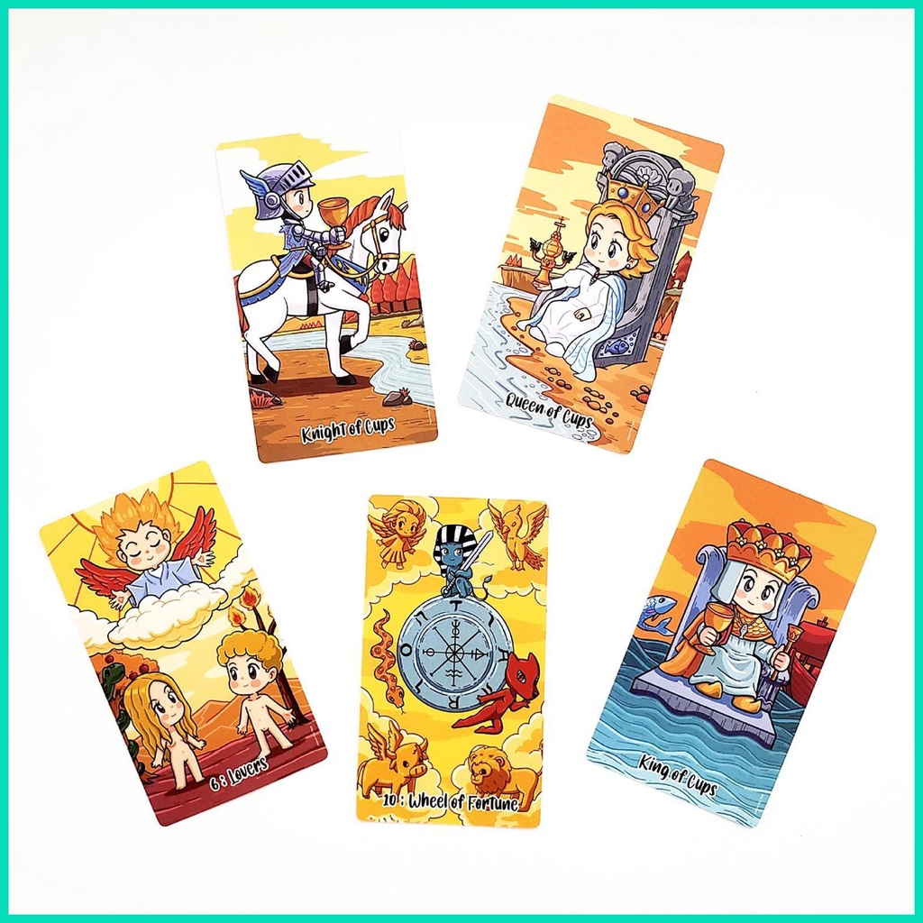 Bộ Bài Tarot Phiên Bản Tiếng Anh Oracle Huvn