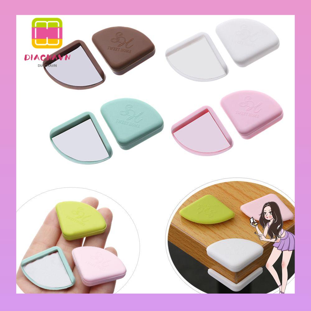 Set 1 / 4 Miếng Bọc Cạnh Bàn Mềm Mại Bảo Vệ An Toàn Cho Bé