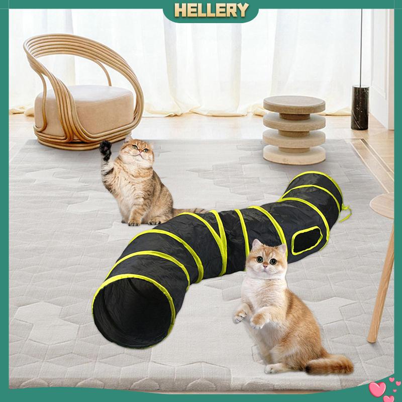 Đồ Chơi Đường Hầm Gấp Gọn Vui Nhộn Cho Mèo Cưng