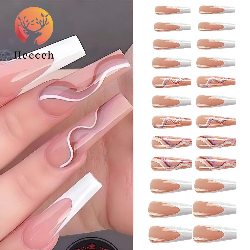 Bộ 24 Móng Tay Giả Che Phủ Toàn Diện Tháo Rời Được DIY