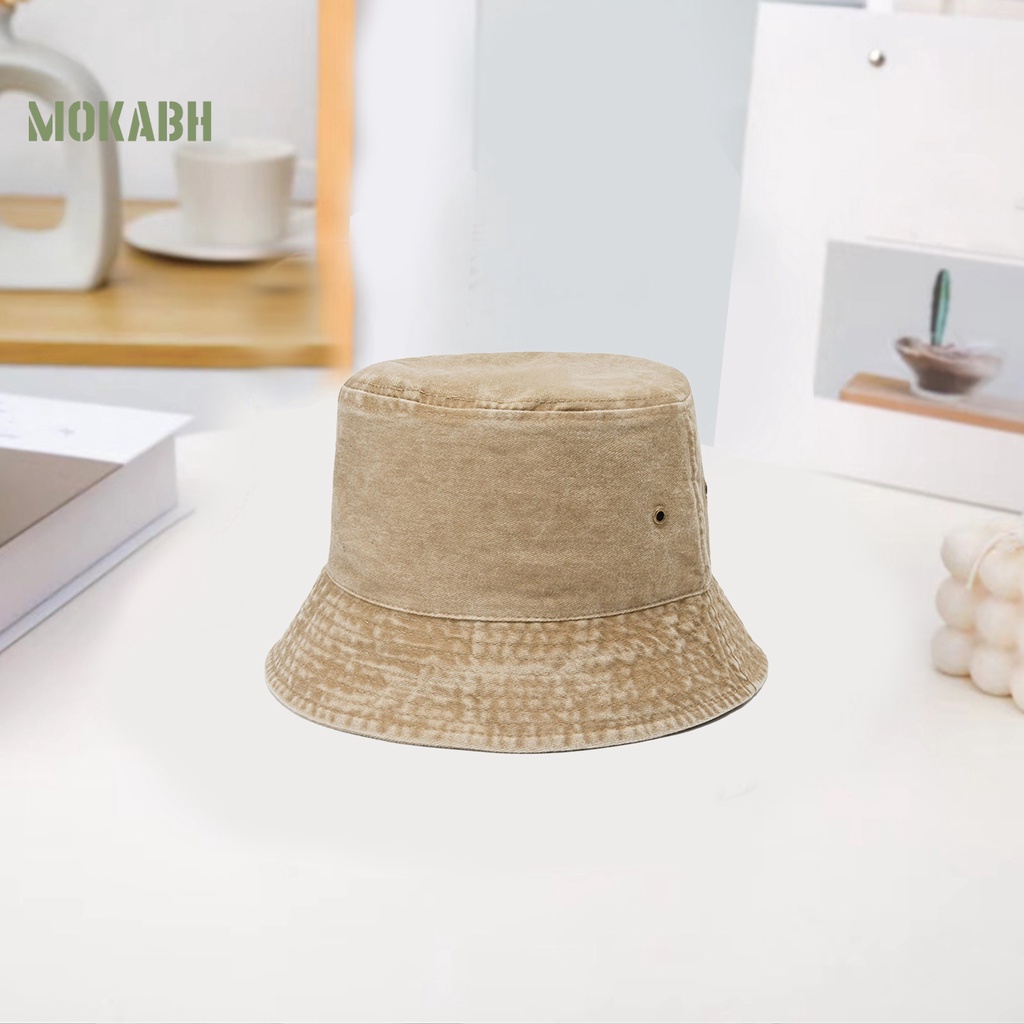 Nón Tai Bèo Chống Tia UV Mềm Mại Màu Trơn Phong Cách Vintage Dành Cho Nam Và Nữ