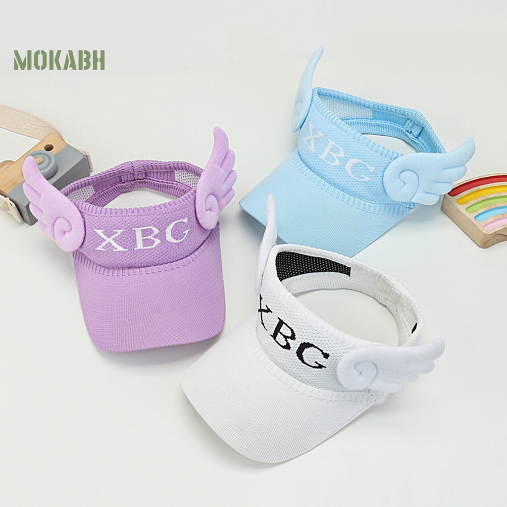 Mũ Lưỡi Trai Dệt Kim Hở Chóp Thoáng Khí Thời Trang Mùa Hè