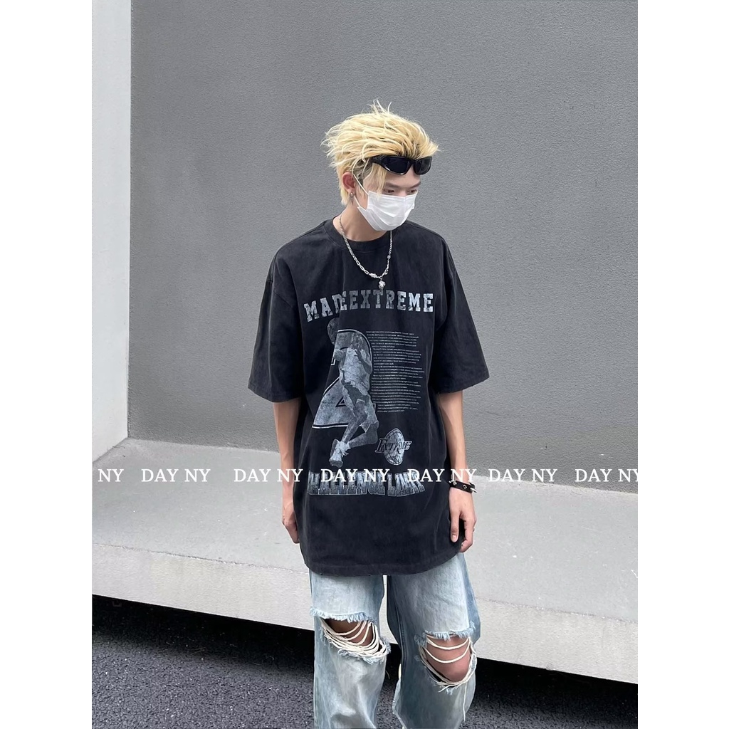 Áo Thun Tay Ngắn Cổ Tròn Thời Trang Mùa Hè Mới 2023 Dành Cho Nam