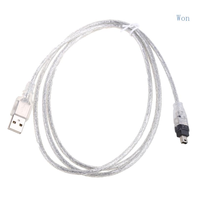 Cáp Chuyển Đổi USB 2 0 Male Sang Firewire iEEE 1394 4 Pin Male iLink Chuyên Dụng
