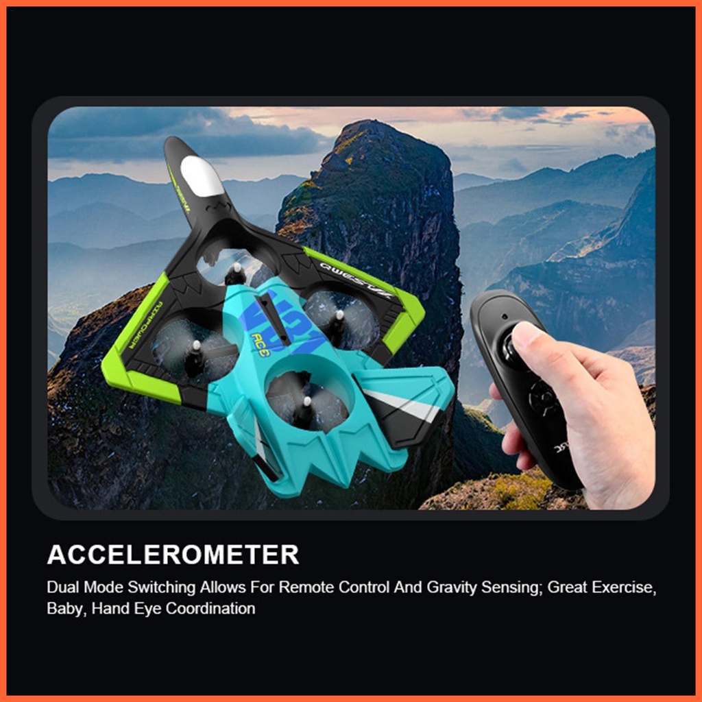 Máy Bay Đồ Chơi Điều Khiển Từ Xa Jet Stunt Fighter Jet Với Bốn Xoắn Ốc Cho Giáng Sinh