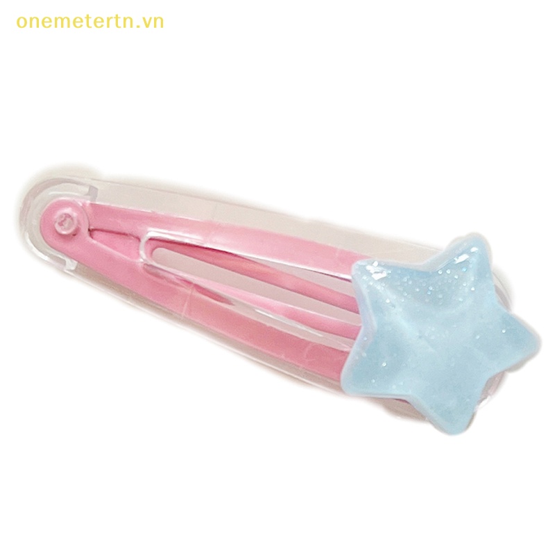 Kẹp Tóc Hình Ngôi Sao Màu Kẹo Ngọt Ngào Cho Nữ