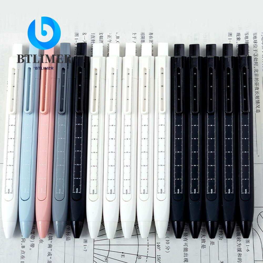 Set 5 Bút Mực Đen Hình Hoa Tulip Kèm Kẹp Có Thể Tháo Rời Tiện Dụng