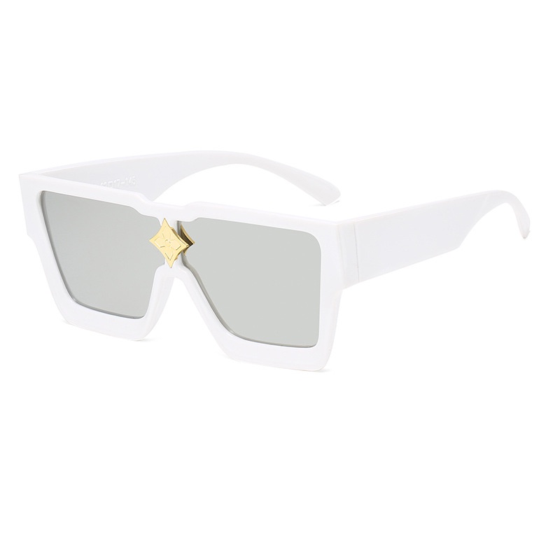 Kính Mát Gọng Vuông Lớn Phong Cách Âu Mỹ Thời Trang Cho Nam