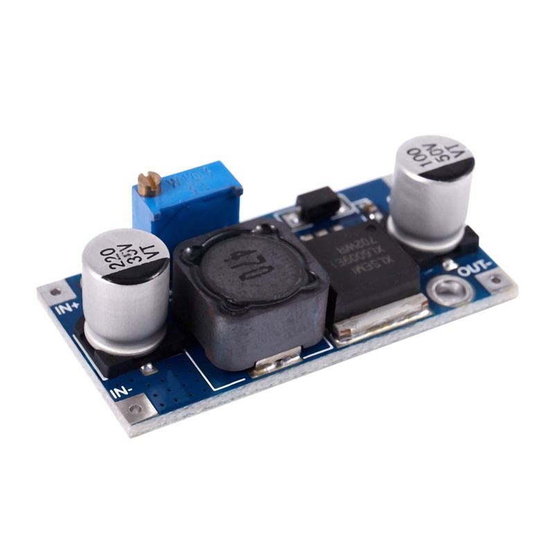 Bảng Mạch Điều Chỉnh Giảm Áp XL6009 3-32V Sang 5-35V DC-DC 48V DC-DC LM2596HV Đầu Vào 4.5-60V