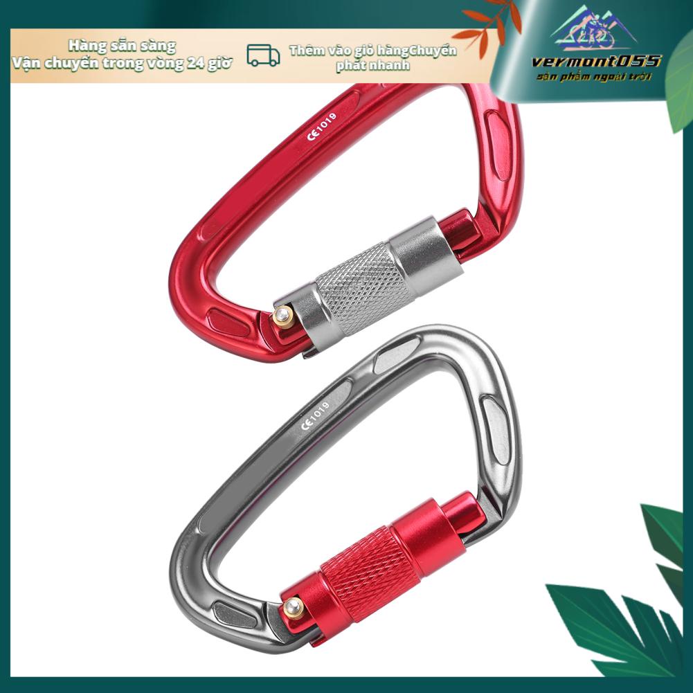 Vermont055 Khóa leo núi ngoài trời Camnal Trọng lượng nhẹ Chống ăn mòn DType Bảo vệ chính