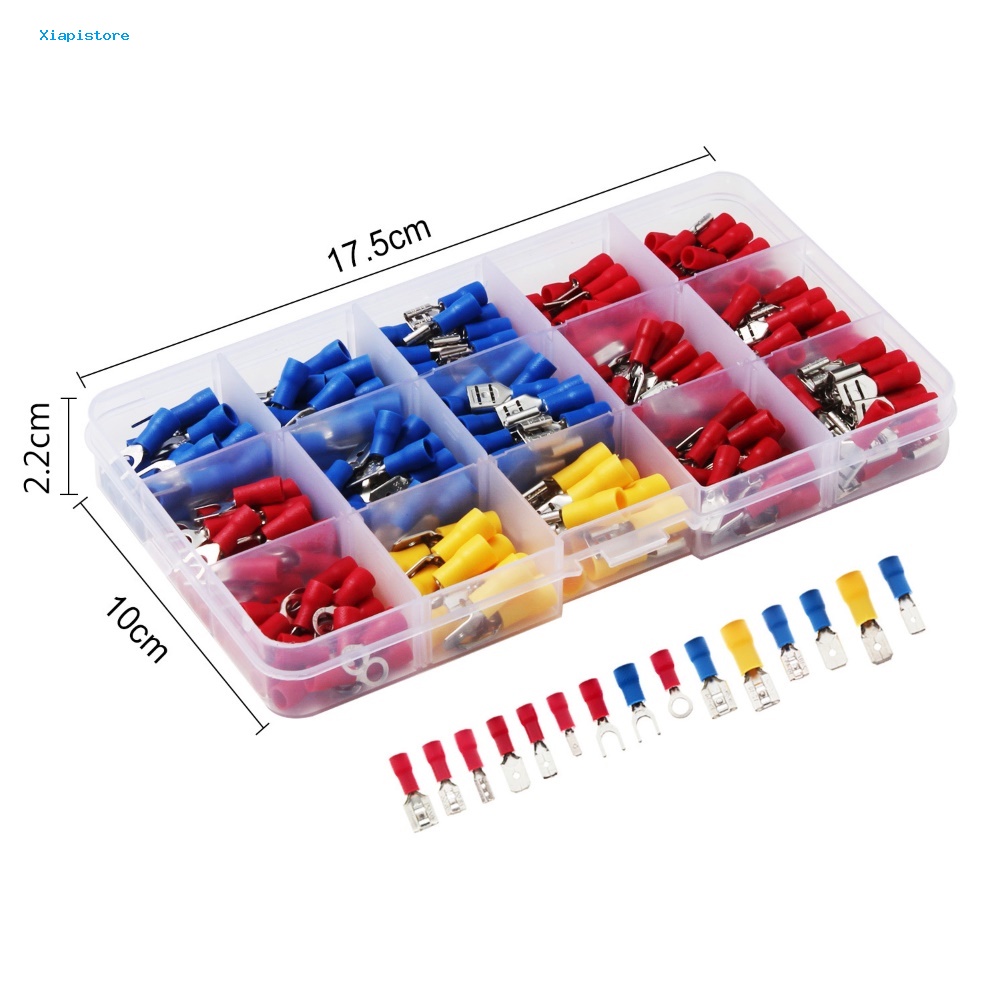 Set 280 Đầu Nối Dây Điện Cách Nhiệt Nhiều Loại