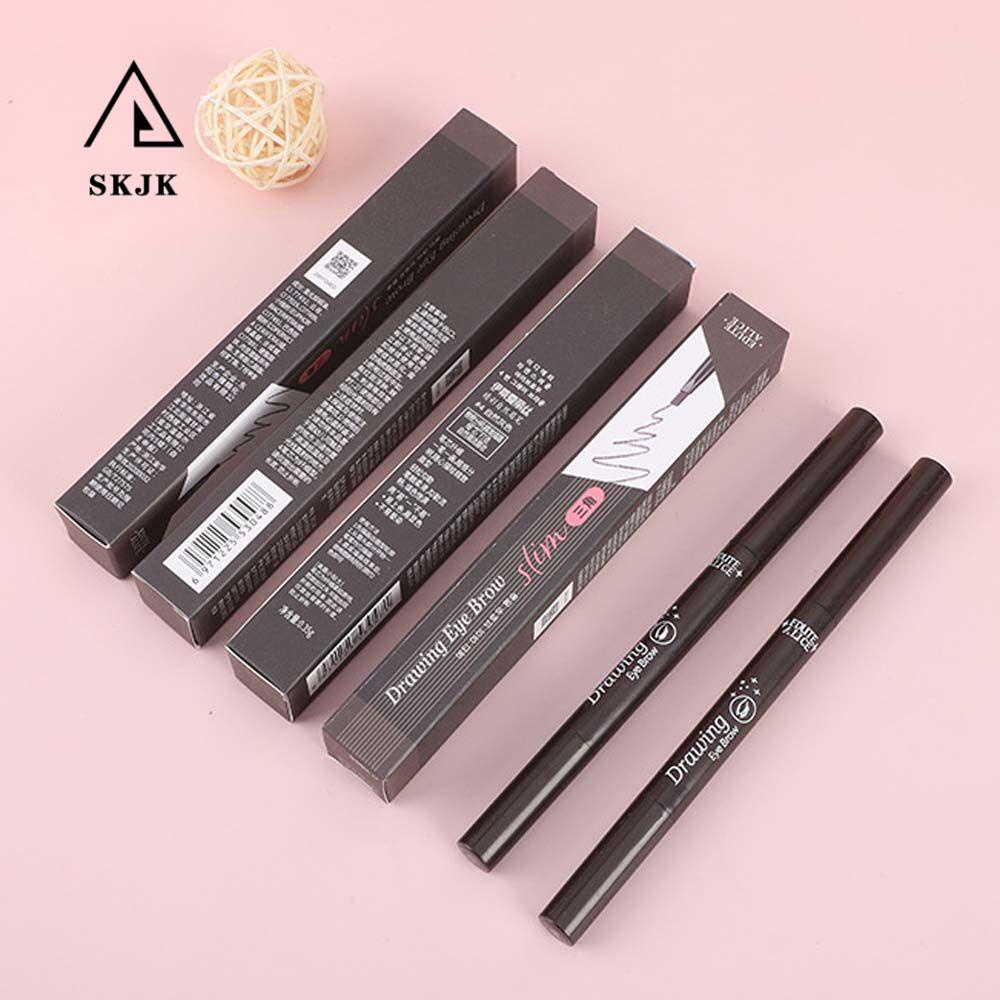 Bút Kẻ Lông Mày Xoay Tự Động Màu Nâu / Đen Dành Cho Nữ