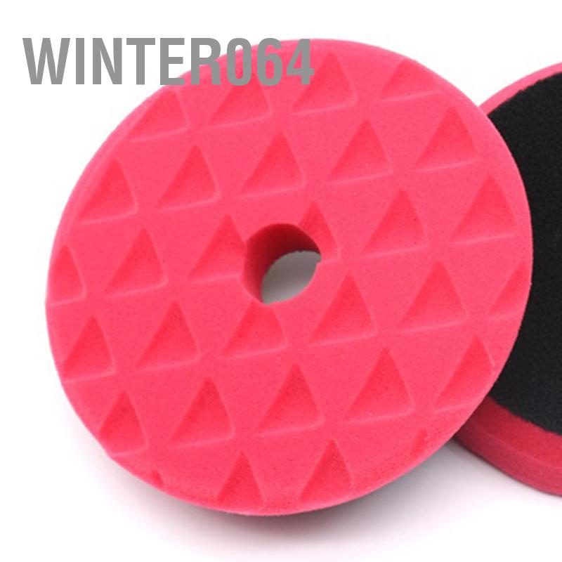 Winter064 Đánh Bóng Ô Tô Máy Tẩy Lông Vệ Sinh Mũi Khoan Tam Giác Đĩa Xốp