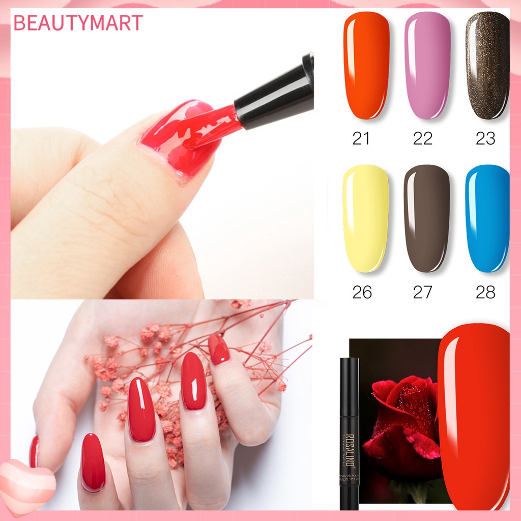 Sơn Móng Tay 5ml Dạng Bút Bán Vĩnh Viễn Không Gây Kích Ứng Nhiều Màu Sắc Để Lựa Chọn