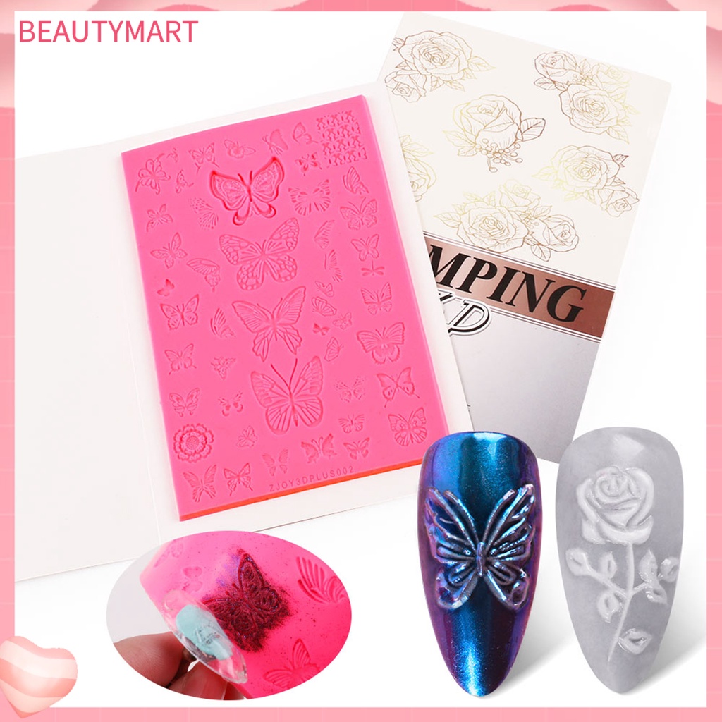 Khuôn Silicone 0.2g Dùng Trang Trí Móng Tay Có Thể Tái Sử Dụng