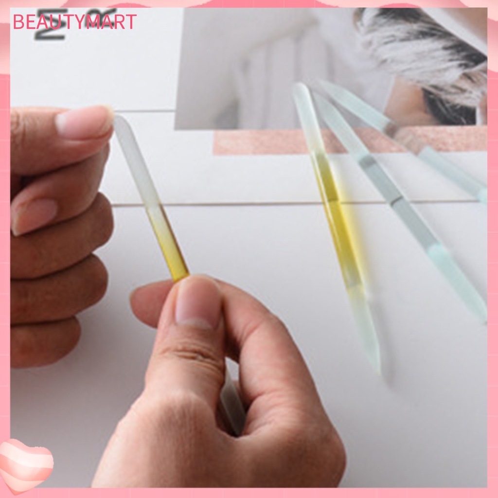Dụng Cụ Dũa Móng Tay Bằng Acrylic Kính Hình Trụ Tiết Kiệm Sức Có Thể Tái Sử Dụng