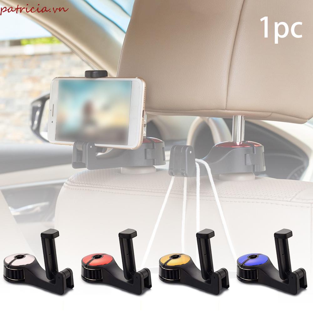 Móc Treo Đồ Gắn Ghế Xe Hơi Kèm Giá Đỡ Điện Thoại Tiện Dụng
