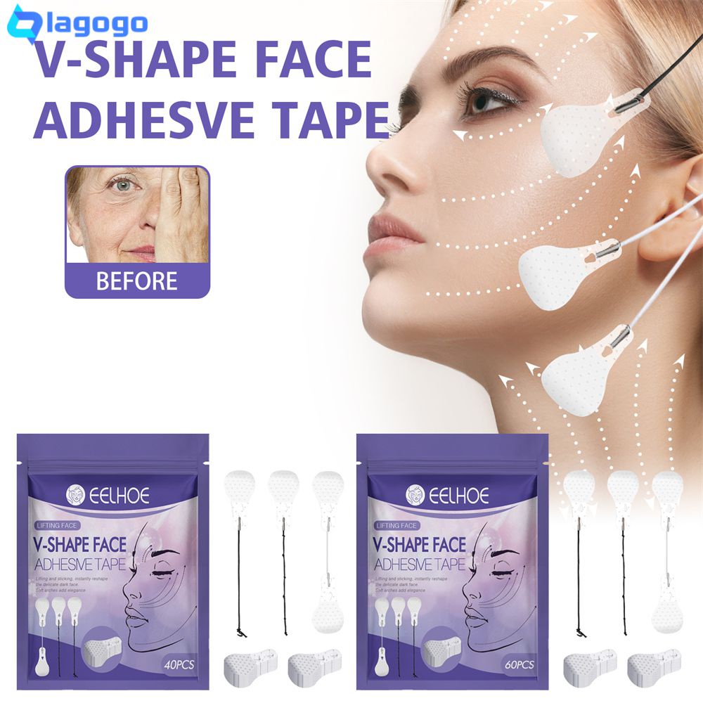 Eelhoe 60 Miếng Dán Nâng Cơ Mặt Hình Chữ V Nâng Và Làm Săn Chắc Chăm Sóc Da Mặt để Làm Mờ Nếp Nhăn Và Trông Trẻ Trung Hơn