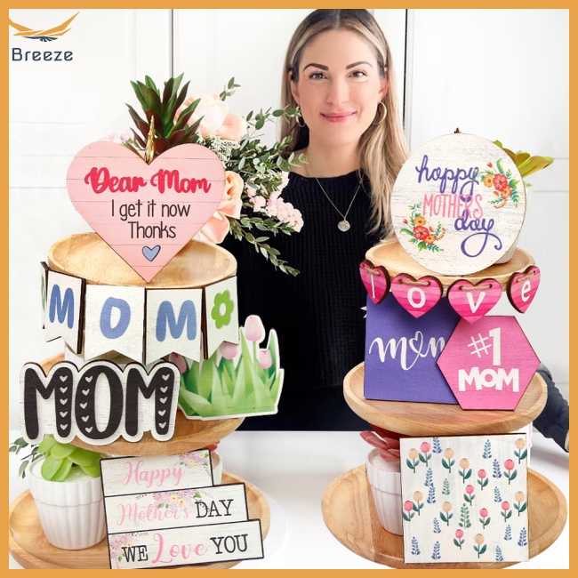 Khay Gỗ Nhiều Tầng Đa Năng Dùng Trang Trí Nhà Cửa / Nông Trại