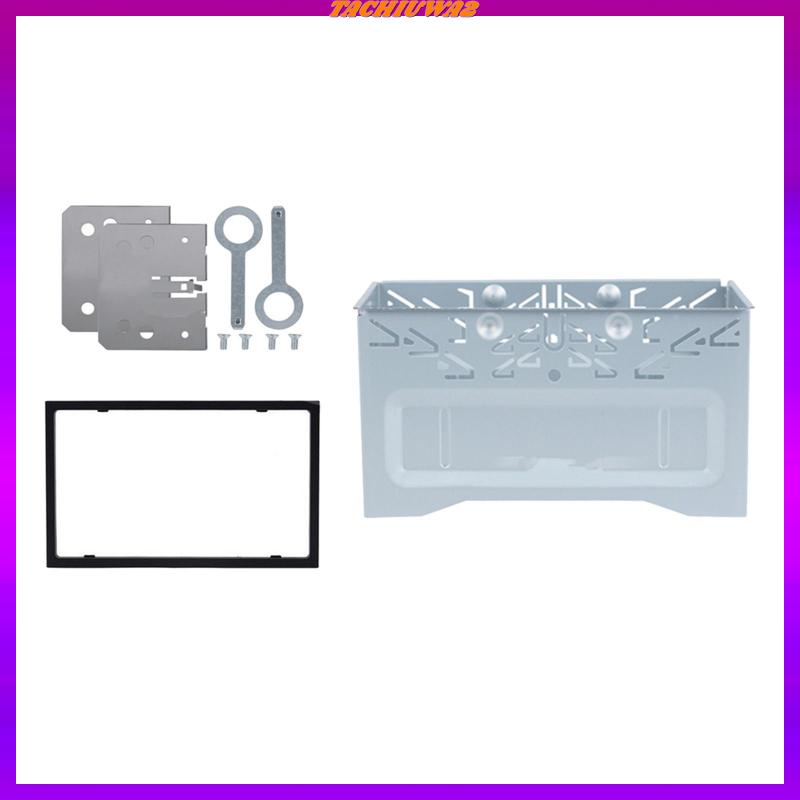 Giá Đỡ Radio 2Din Bằng Kim Loại Cho Xe Hơi Tachiuwa2