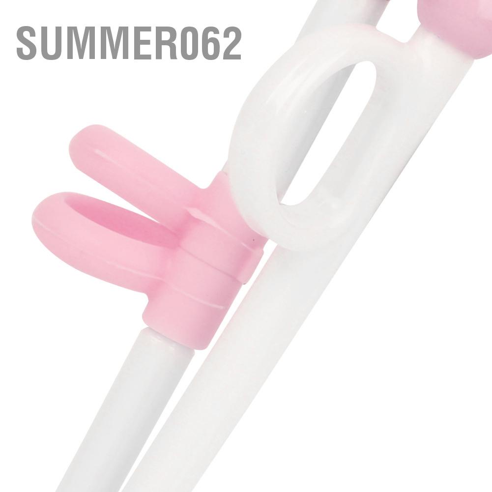 Summer062 Trẻ Em Hoạt Hình Dễ Thương Đũa Học Tập Cho Bé Kid Đào Tạo Bộ Đồ Ăn Dụng Cụ