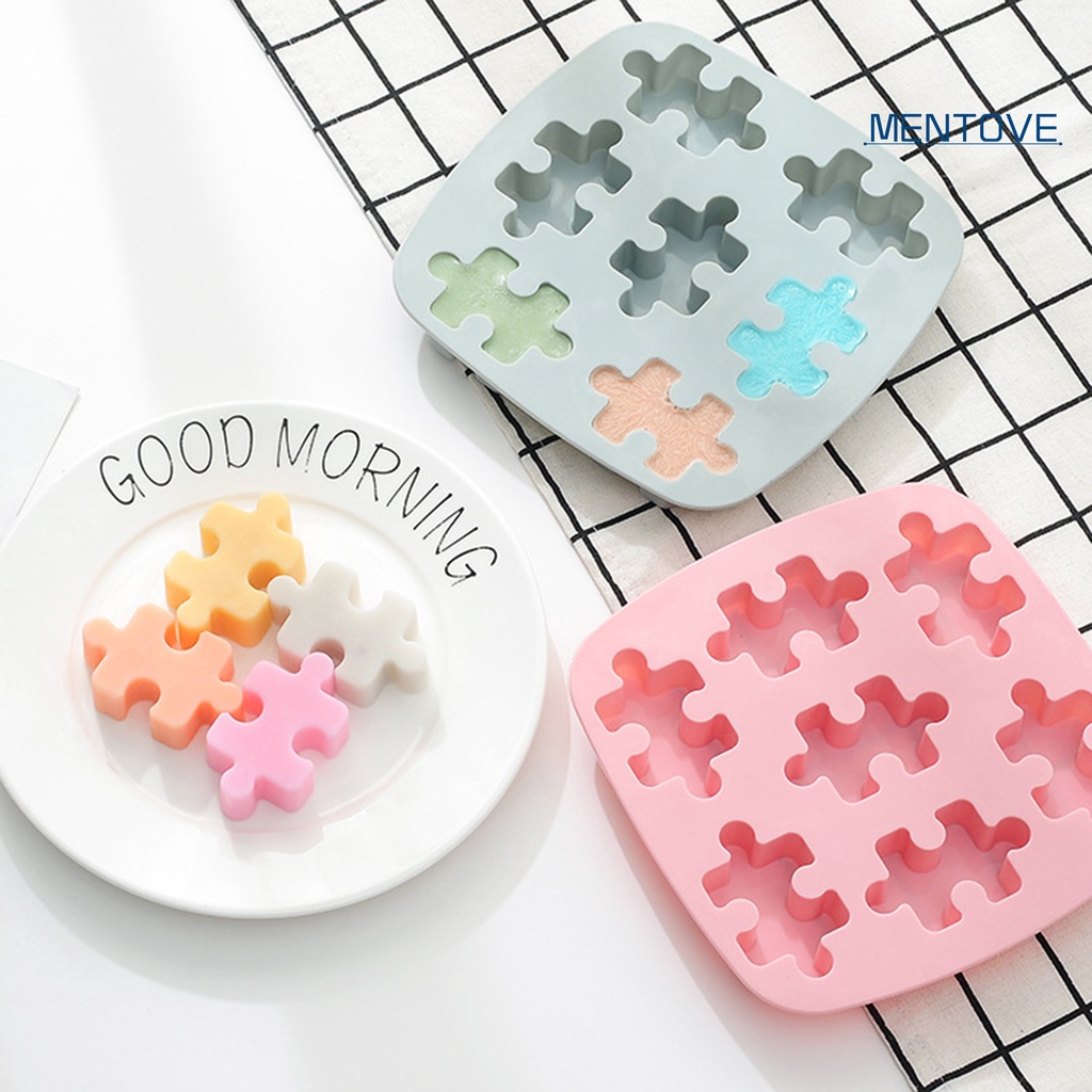 Khuôn Silicone Cấp Thực Phẩm Làm Sô Cô La Hình Mảnh Ghép