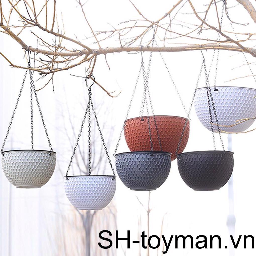 Chậu Trồng Cây Treo Tường Trang Trí Nhà Cửa / Văn Phòng / Nông Trại Giá Đỡ