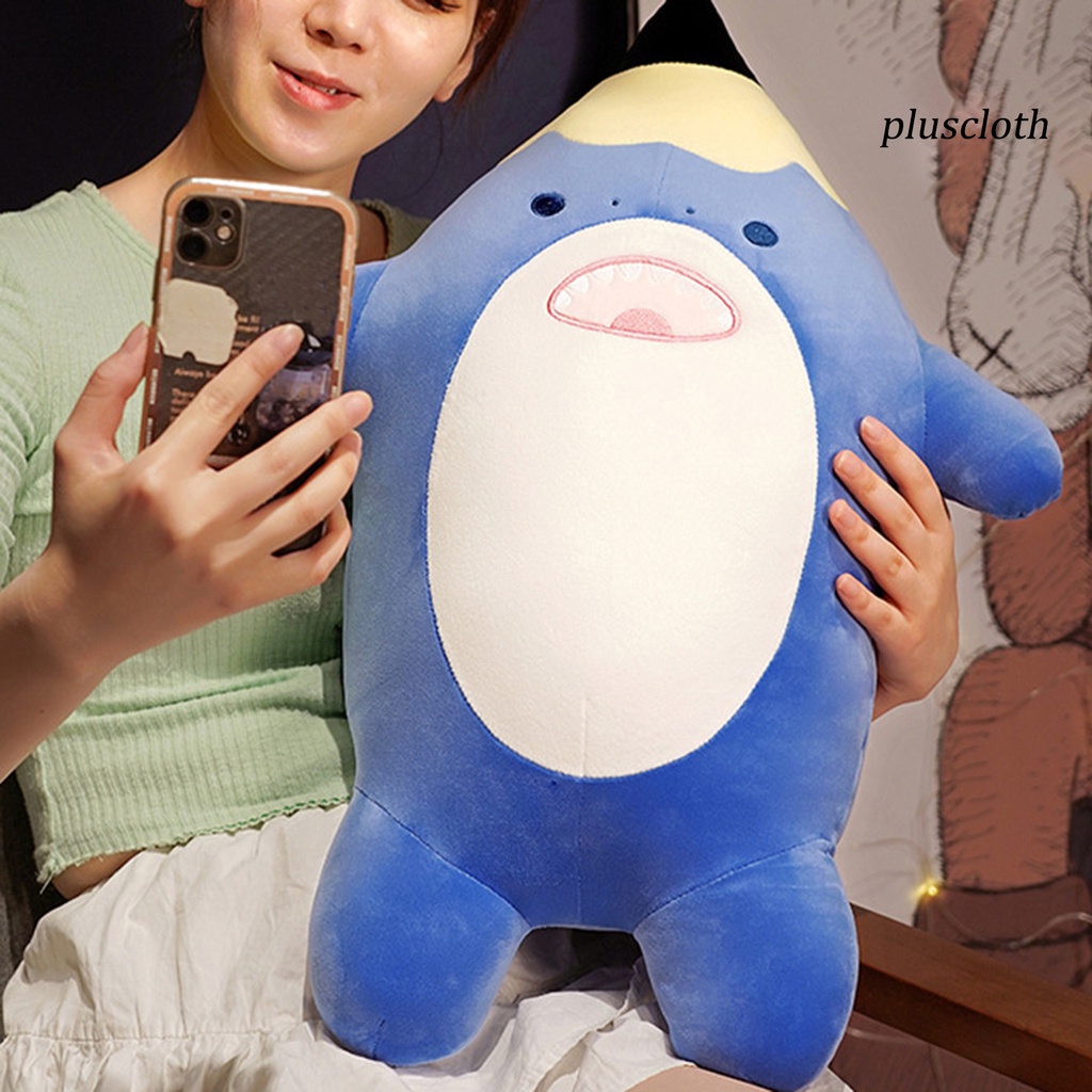 Cá Mập Nhồi Bông Chất Liệu Cotton PP Kích Thước 60cm Dùng Để Trang Trí