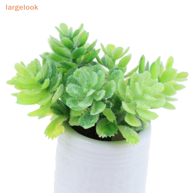 Mô Hình Bình Hoa Giả Bằng Gốm Dùng Trang Trí Nhà Búp Bê