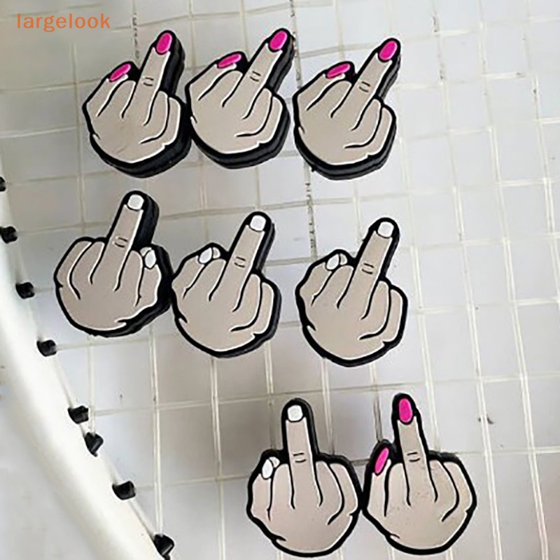 [Widelook] Vợt Tennis Rung Ngón Tay Giữa Hấp Thụ Sốc Mềm Mại