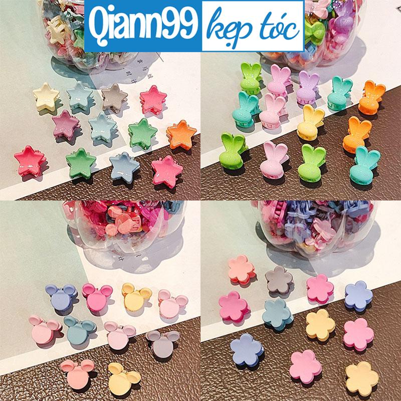 💓Kẹp Tóc Càng Cua Mini Hàn Quốc Dễ Thương Nhiều Màu Sắc Phụ Kiện Thời Trang Cho Nữ