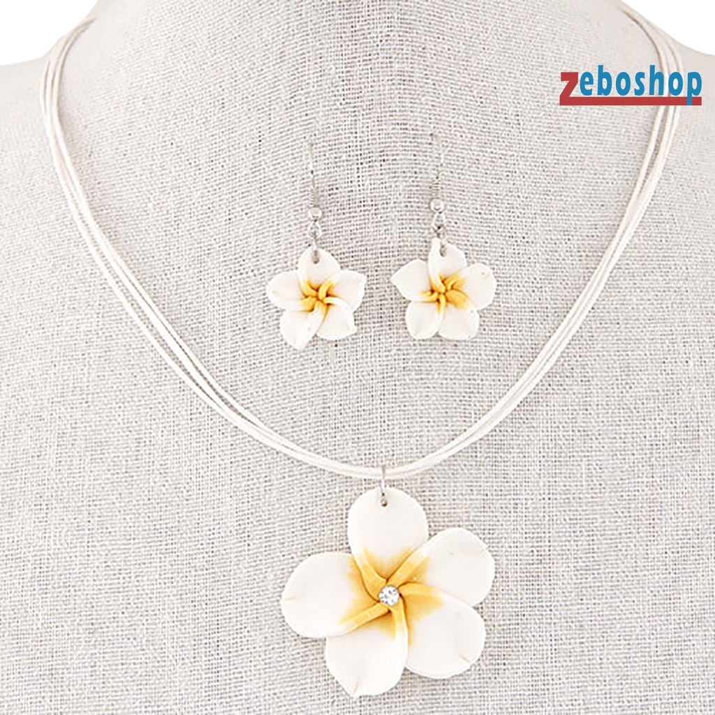 Bộ Trang Sức Bằng Hợp Kim Hình Hoa Quyến Rũ Thời Trang