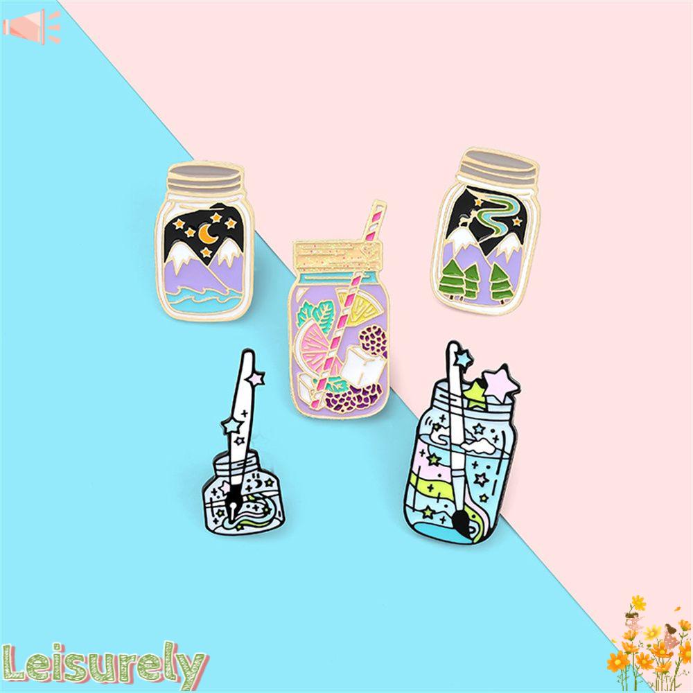 Ghim Cài Áo Hình Lọ Phiêu Lưu Thời Trang