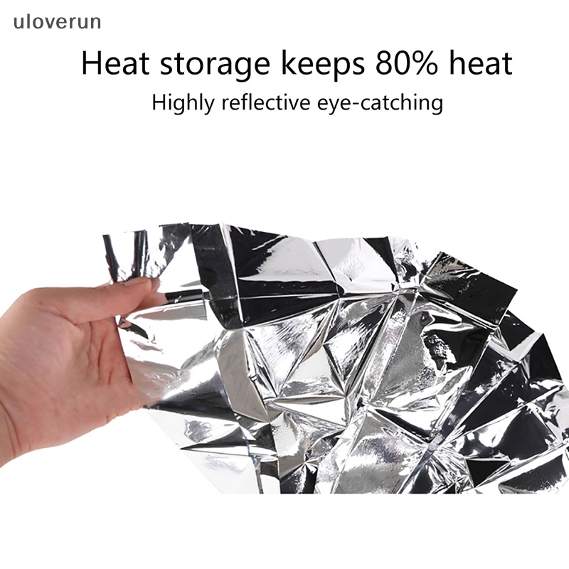 Chăn Cách Nhiệt Bằng Polyester Màu Bạc Đa Ứng Dụng Cho Hoạt Động Ngoài Trời