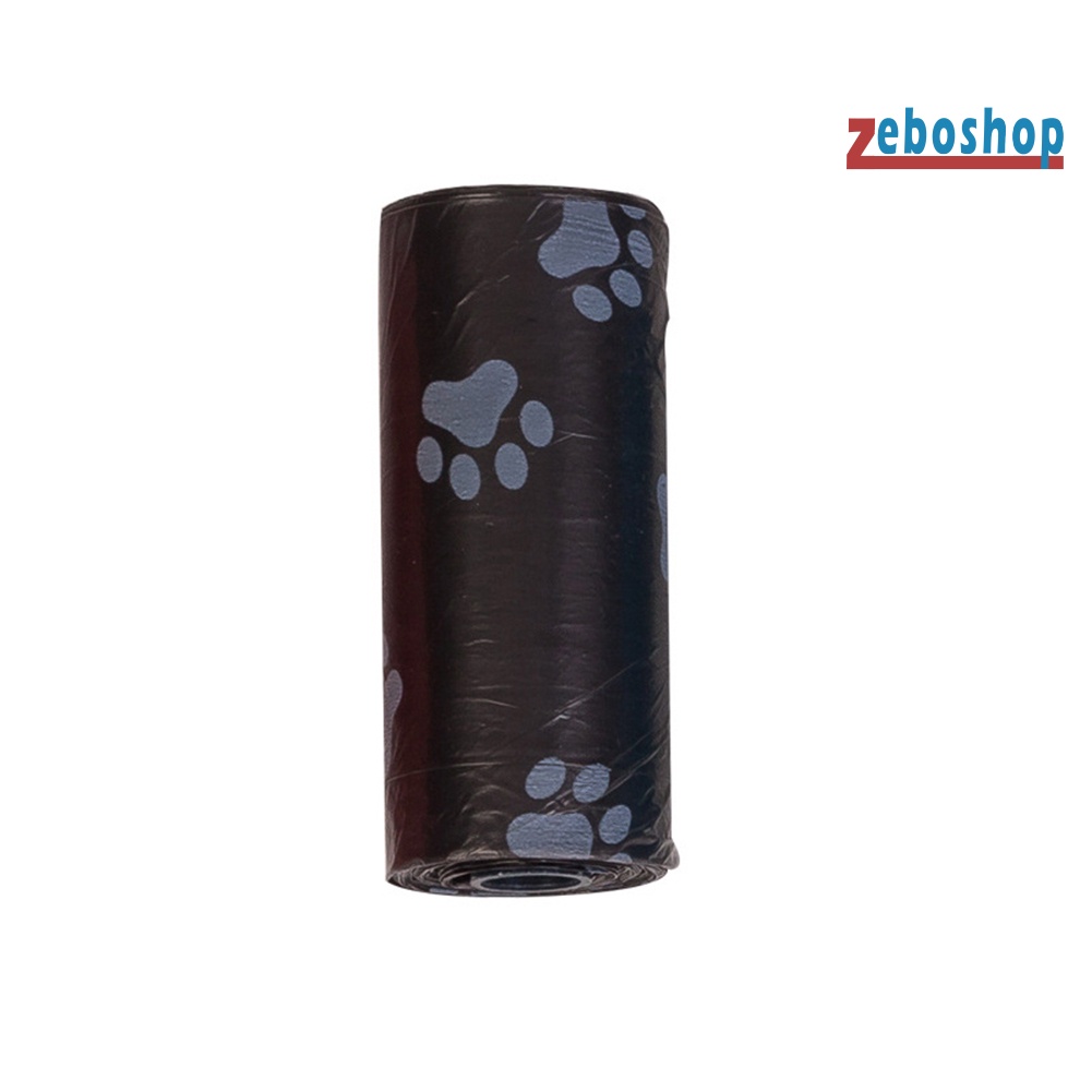 Set 2 / 30 Túi Đựng Chất Thải Hình Dấu Chân Cún Tiện Dụng