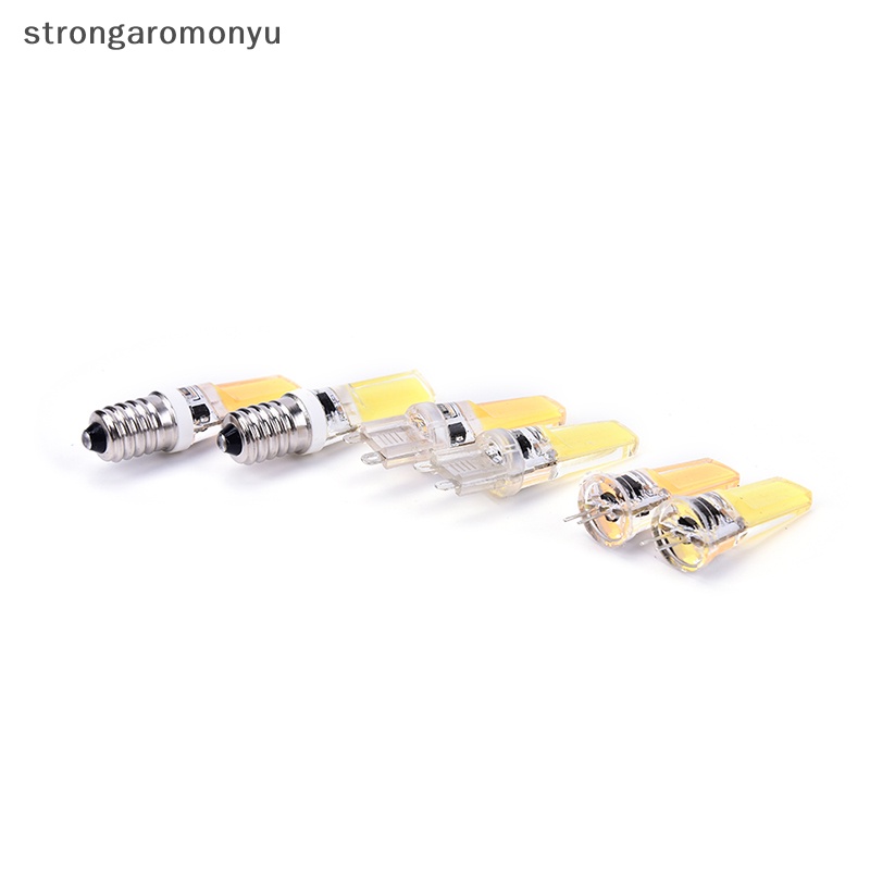 Bóng Đèn LED Silicone Mini G4 G9 E14 COB SMD 9W 220V