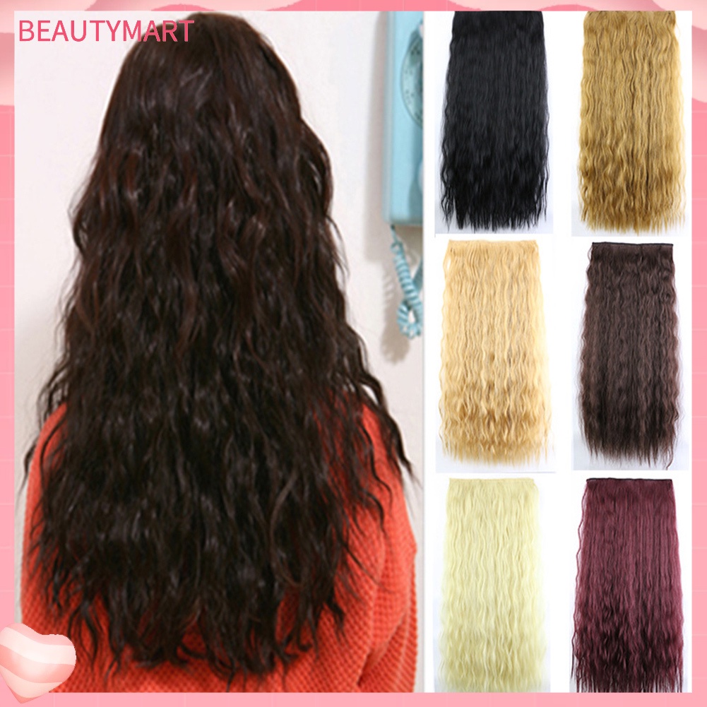 Tóc Giả Dài Xoăn Gợn Sóng Bằng Sợi Tổng Hợp Thời Trang Cho Nữ