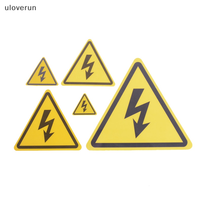 Bộ 2 Miếng Dán Cảnh Báo Điện Áp Cao Chuyên Dùng